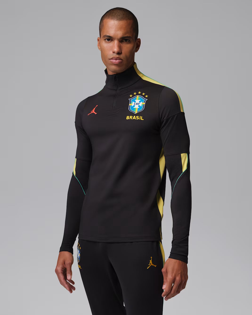 巴西 2026 針織訓練上衣 | Brazil 2026 Knit Drill Top