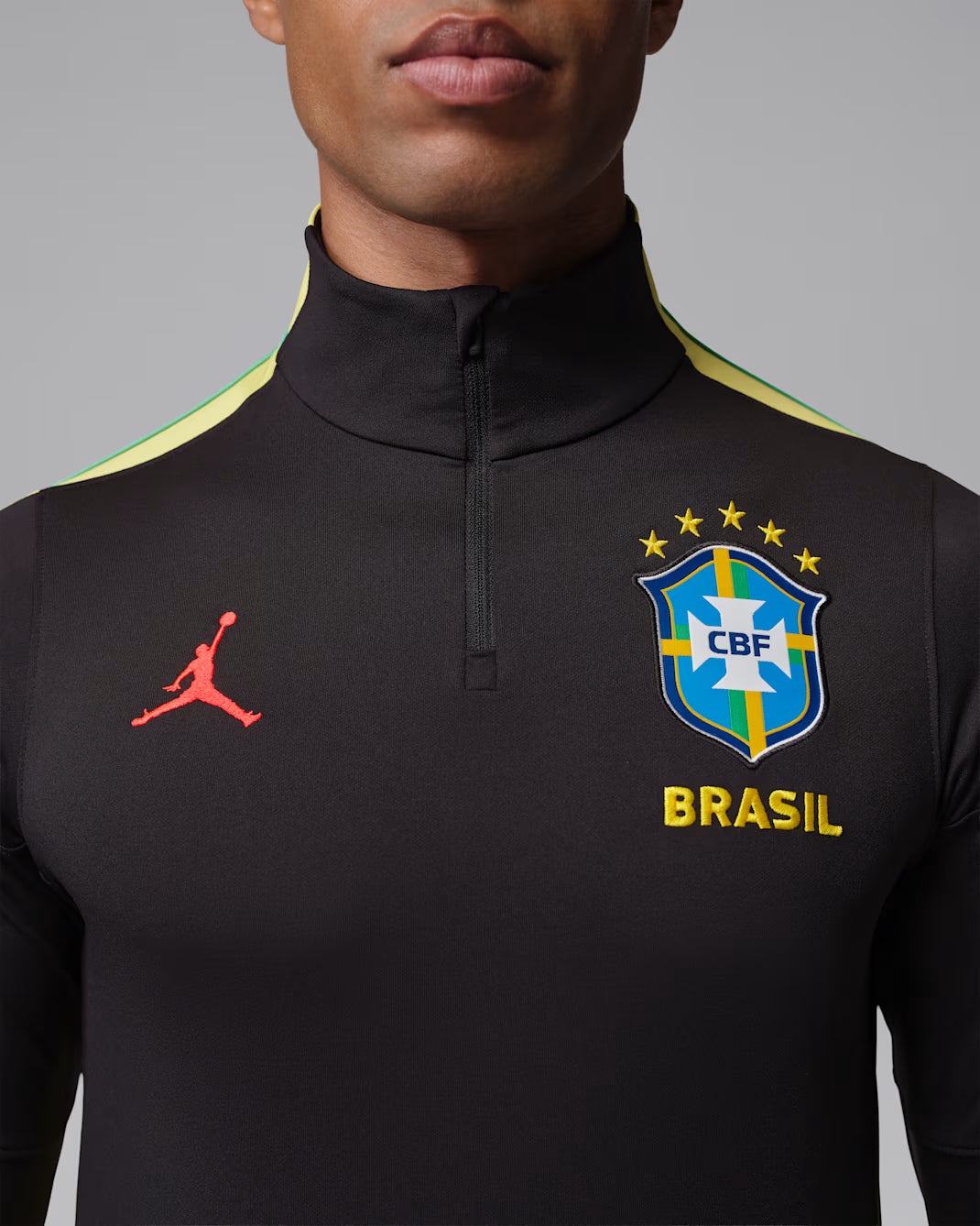 巴西 2026 針織訓練上衣 | Brazil 2026 Knit Drill Top