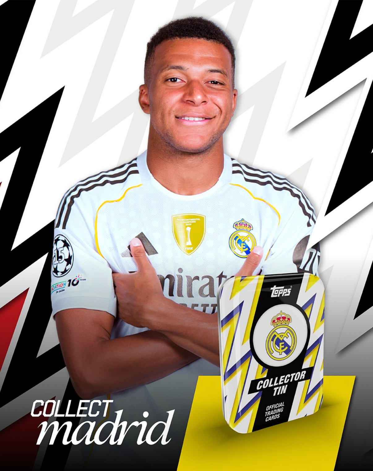 Topps Real Madrid 25/26 Collector Tin