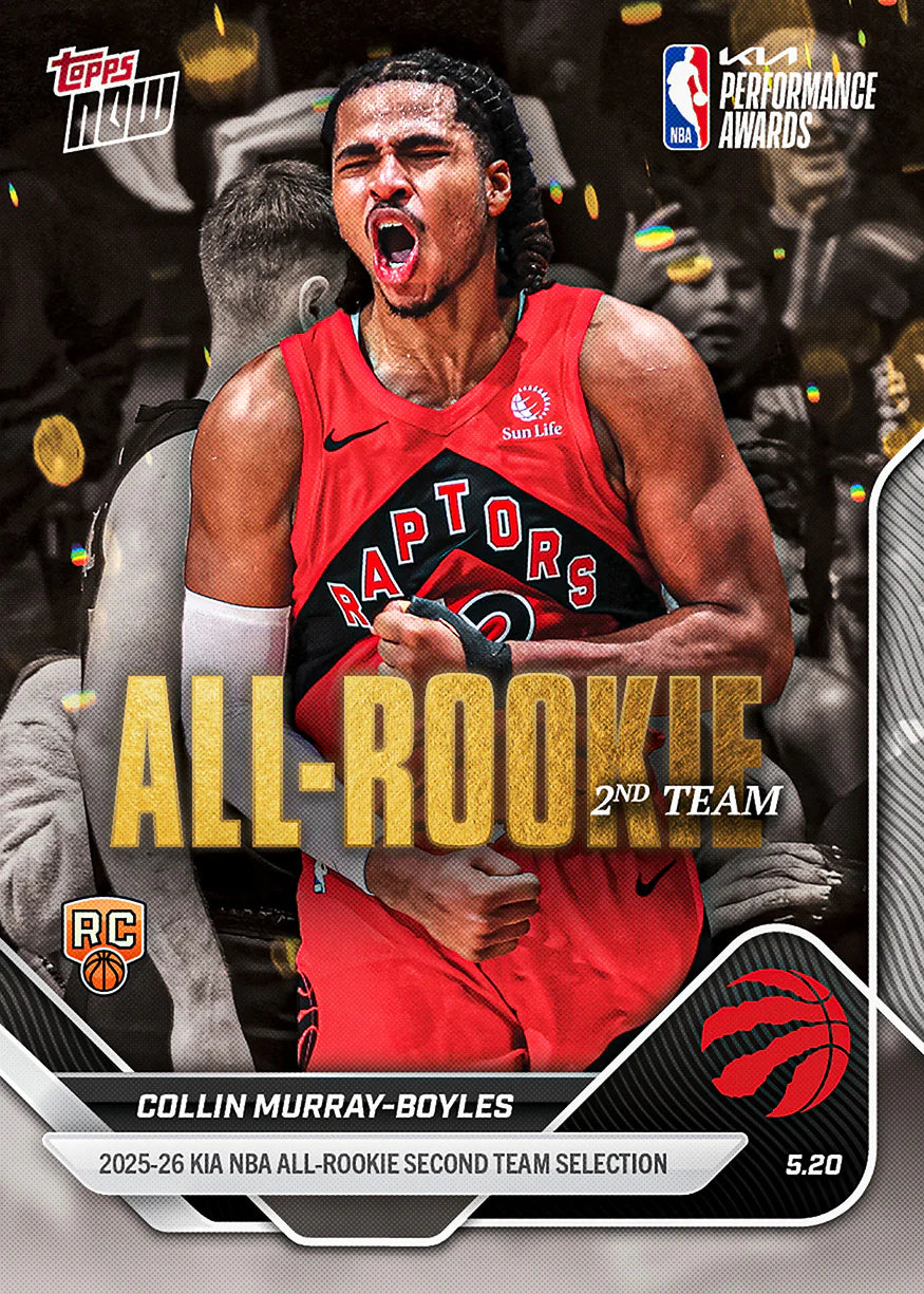 [5/23限時預購] 2025-26 NBA Topps NOW All Rookie