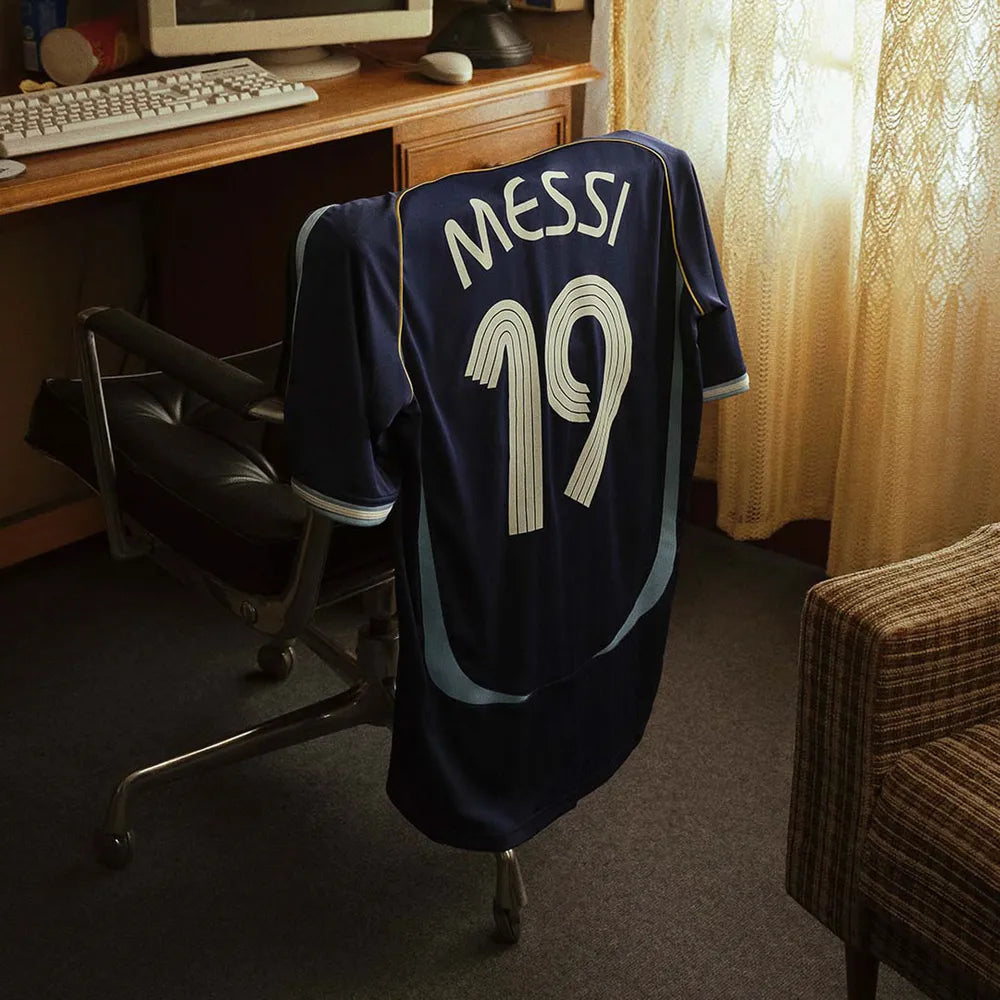 阿根廷 2006 客場復刻 #19 Messi | Argentina 2006 Away Reissue