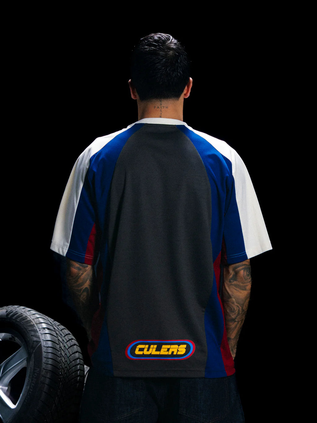 Tee Antracite Racing Barça