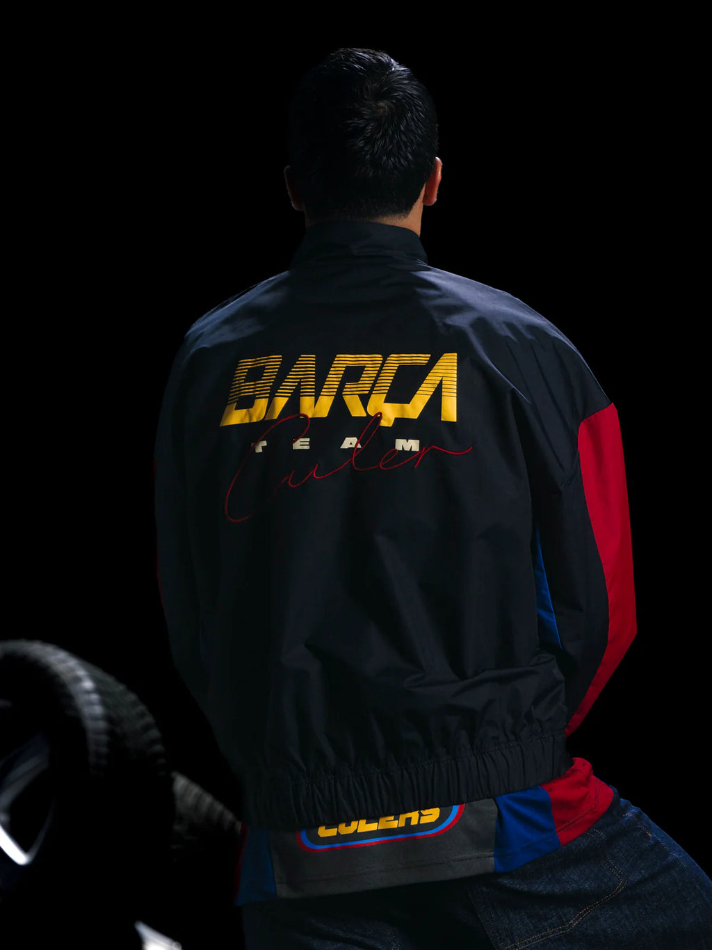 Light Jacket Antracite Racing Barça