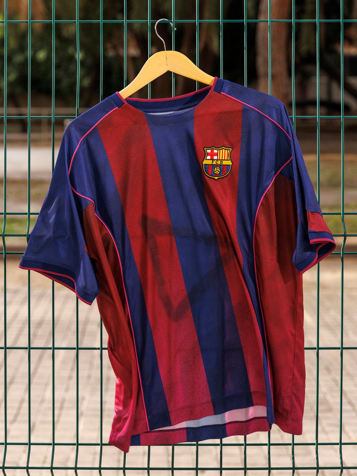 Ed Sheeran x Spotify x FC Barcelona Retro 2004/05 Home Play Jersey
