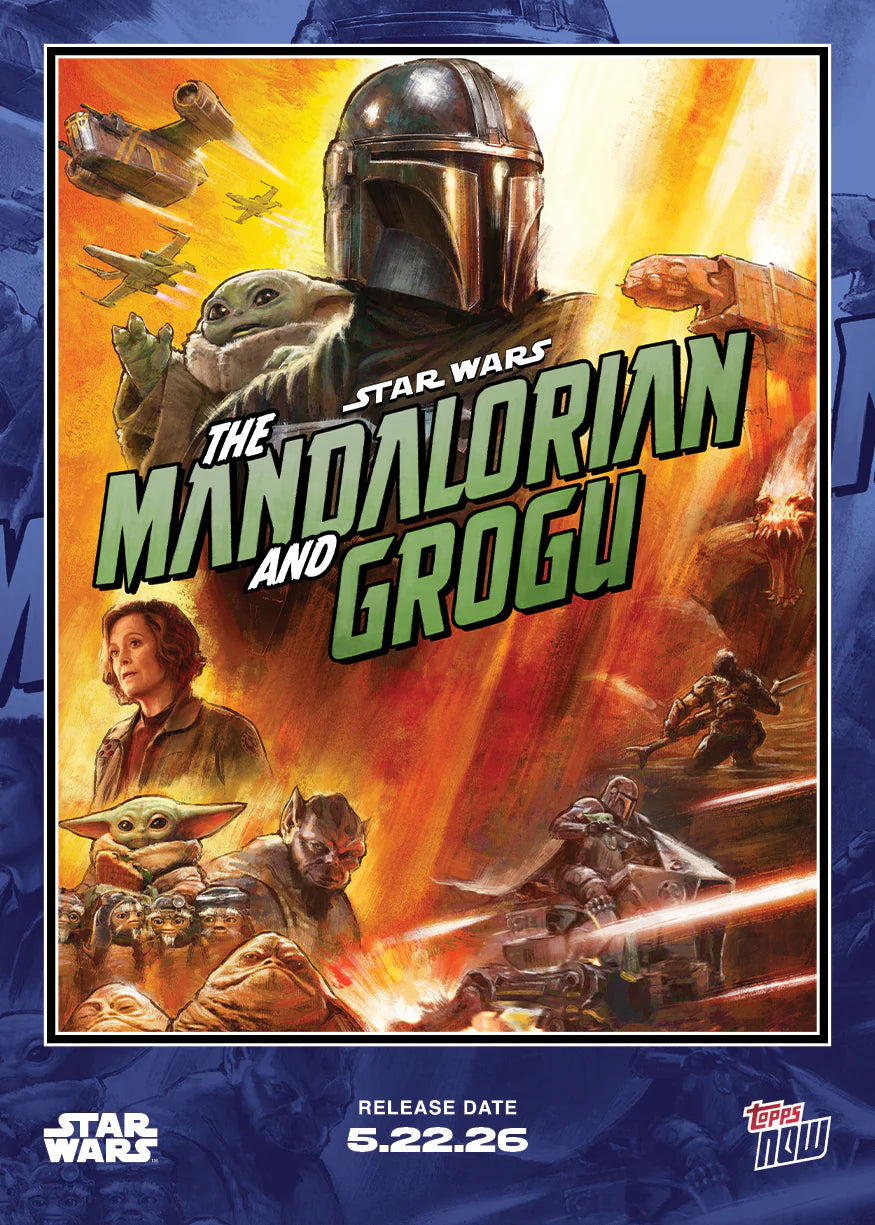 [5/27限時預購] 2026 Star Wars Topps NOW® The Mandalorian and Grogu