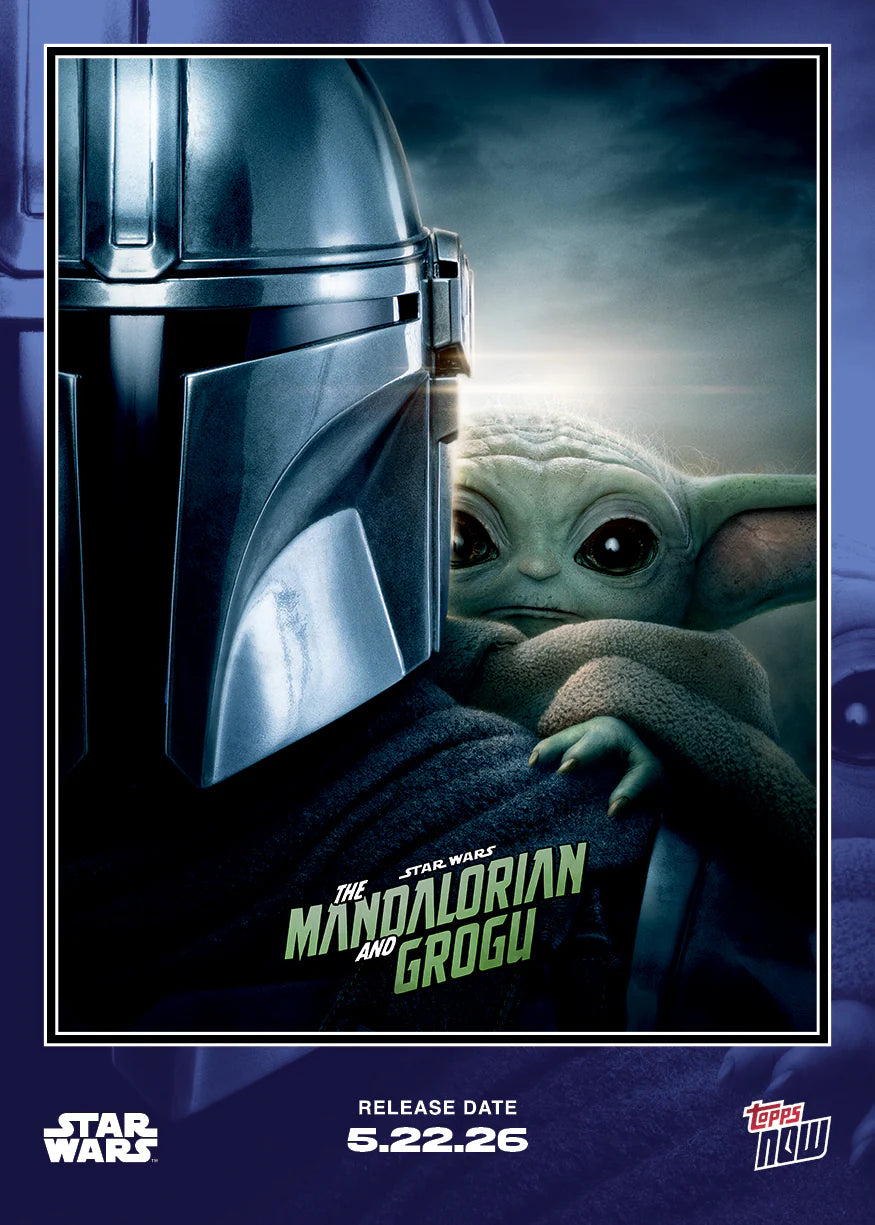 [5/27限時預購] 2026 Star Wars Topps NOW® The Mandalorian and Grogu