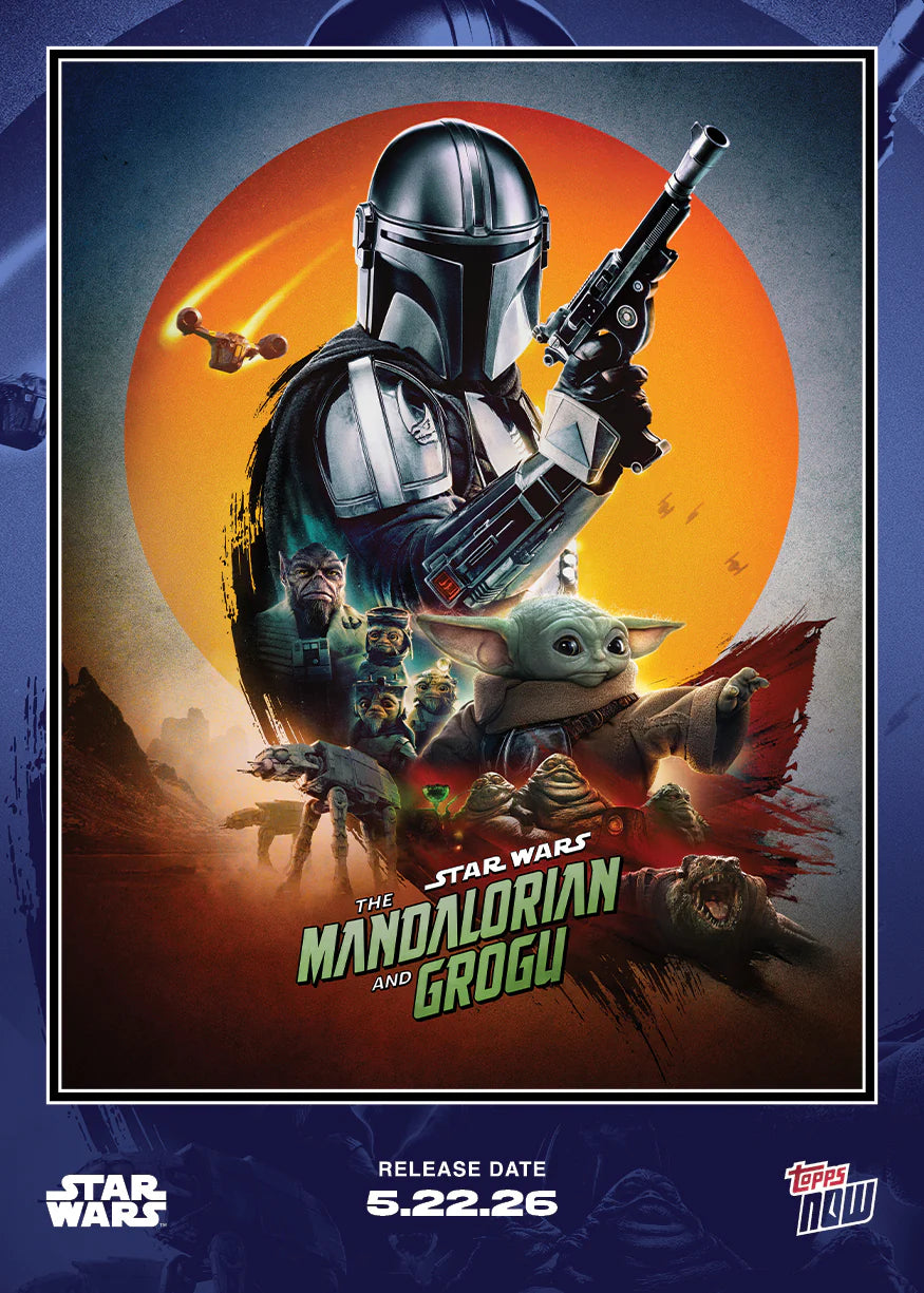 [5/27限時預購] 2026 Star Wars Topps NOW® The Mandalorian and Grogu