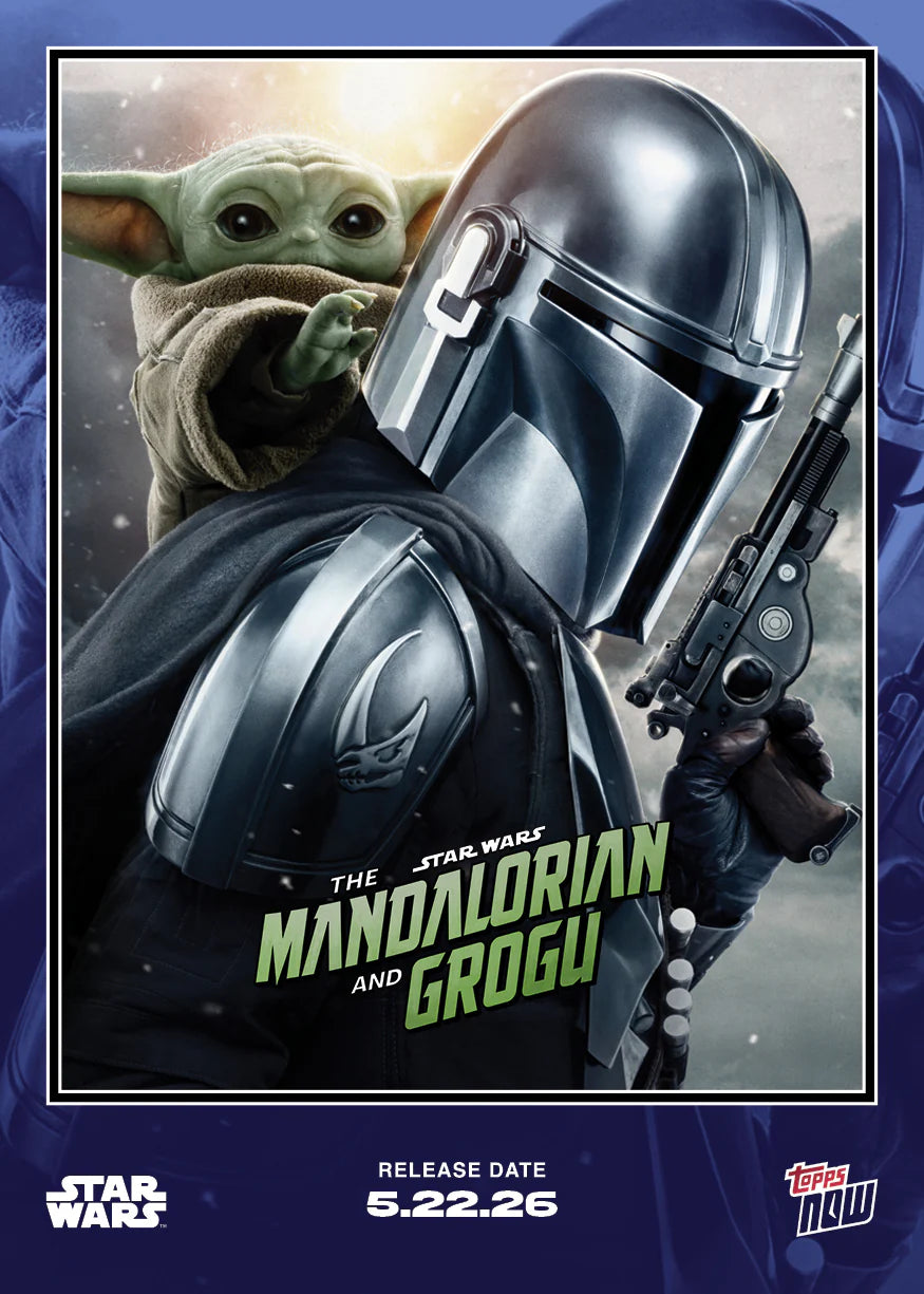 [5/27限時預購] 2026 Star Wars Topps NOW® The Mandalorian and Grogu