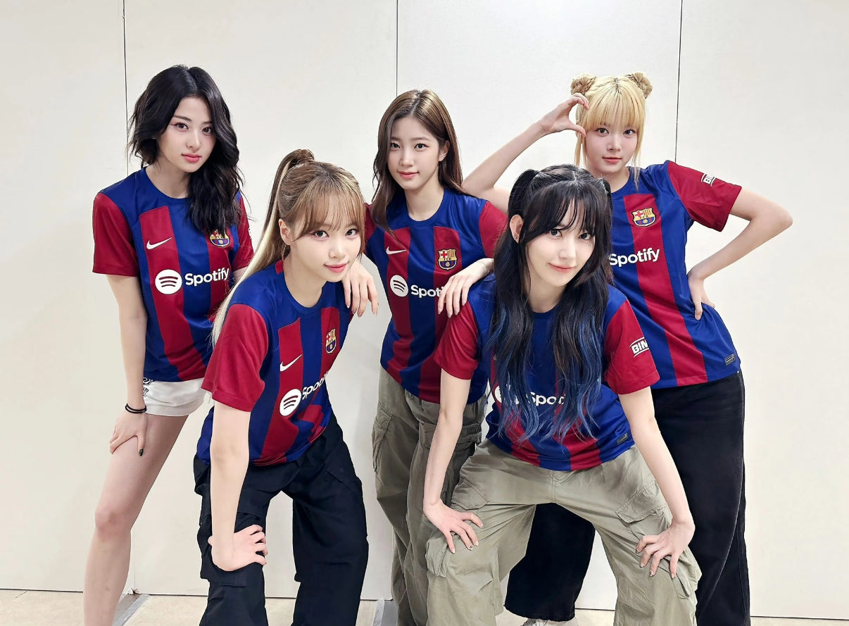 巴薩 25/26 主場 #ITZY #LE SSERAFIM #EXO #ATEEZ #TWS #BOYNEXTDOOR