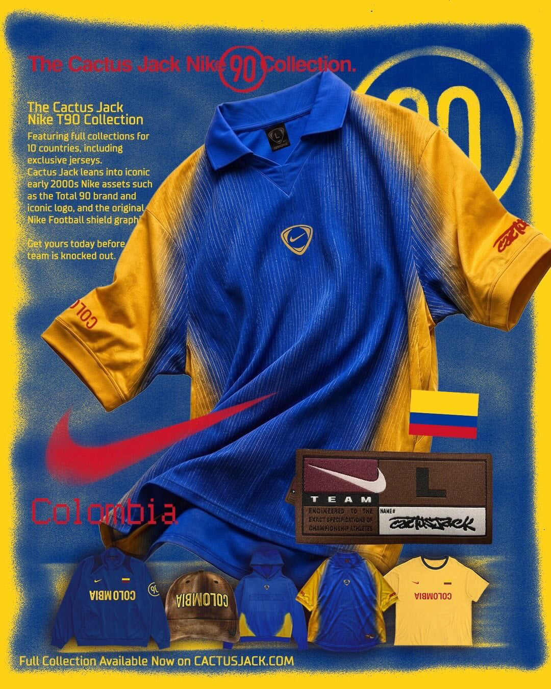 CJ X NIKE COLOMBIA