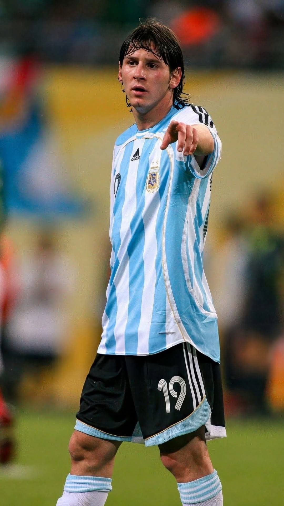 阿根廷 2006 主場復刻 #19 Messi | Argentina 2006 Home Reissue