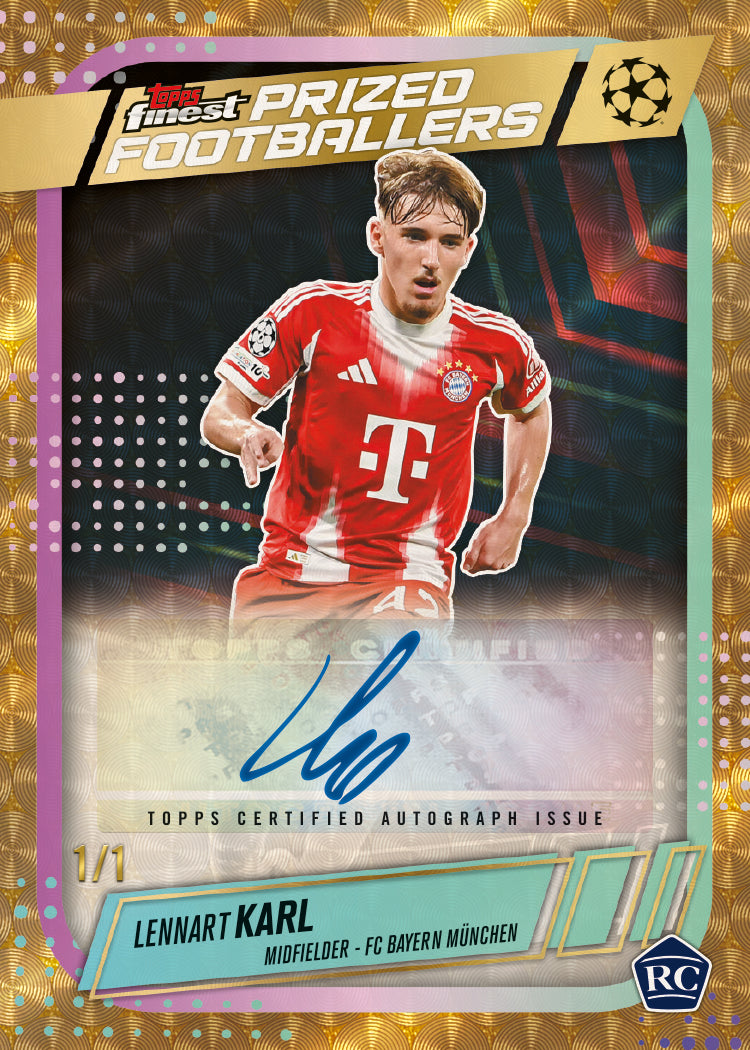 Topps® Finest UEFA Club Competitions 2025/26 - Hobby Box