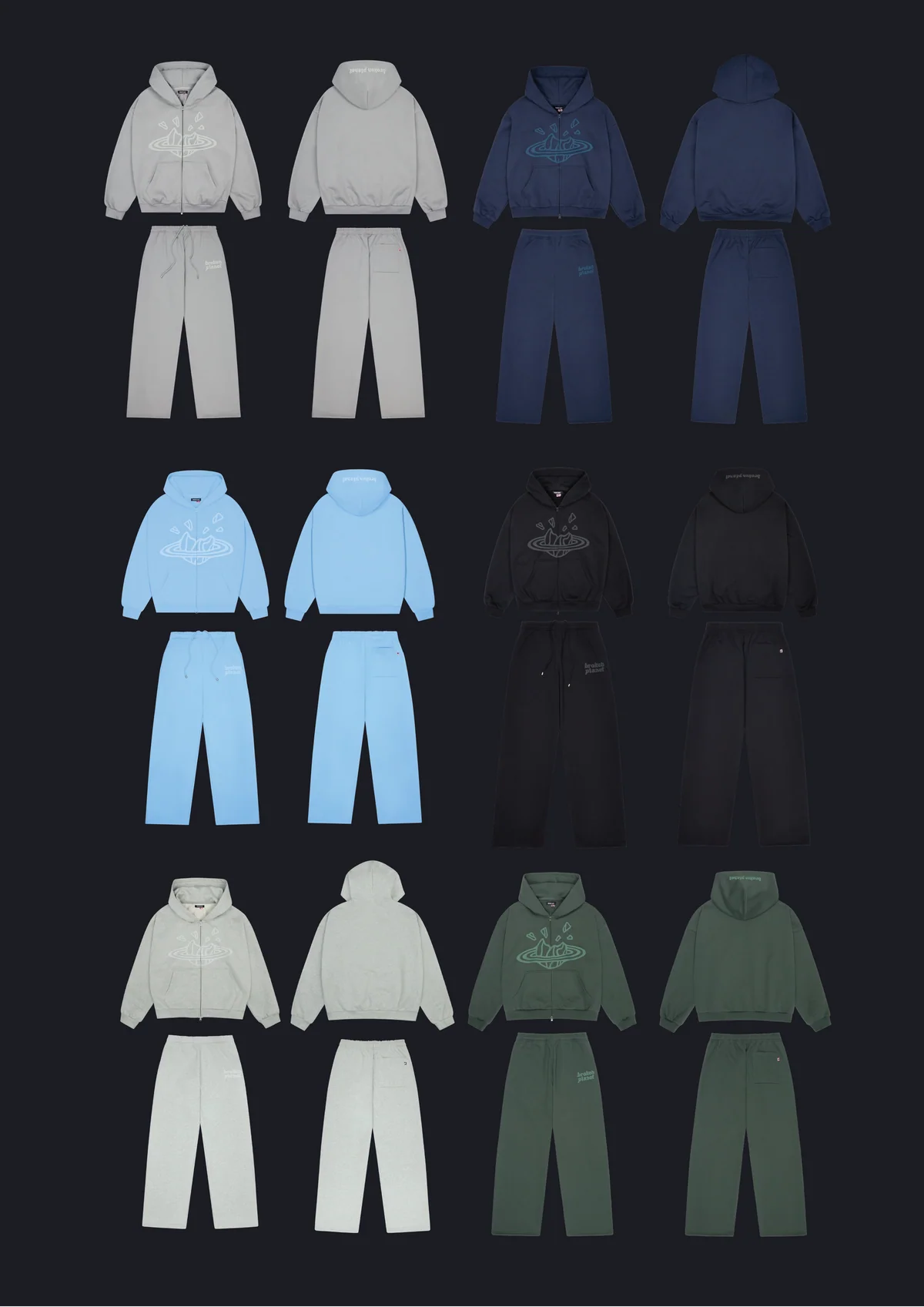 [BP盲盒] 拉鍊外套+長褲Set