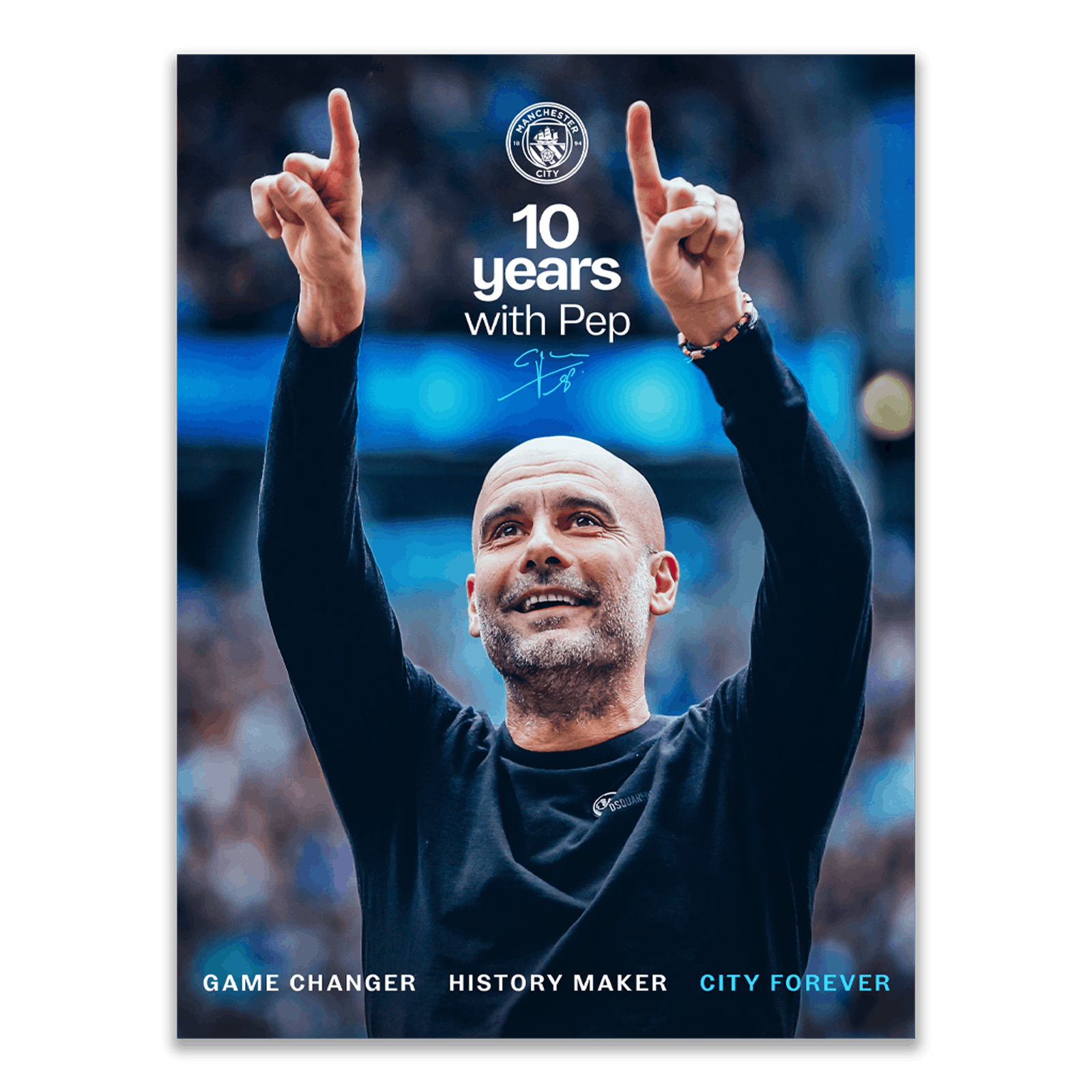 [Pep Guardiola Limited Edition] Pep 10 years Poster 海報