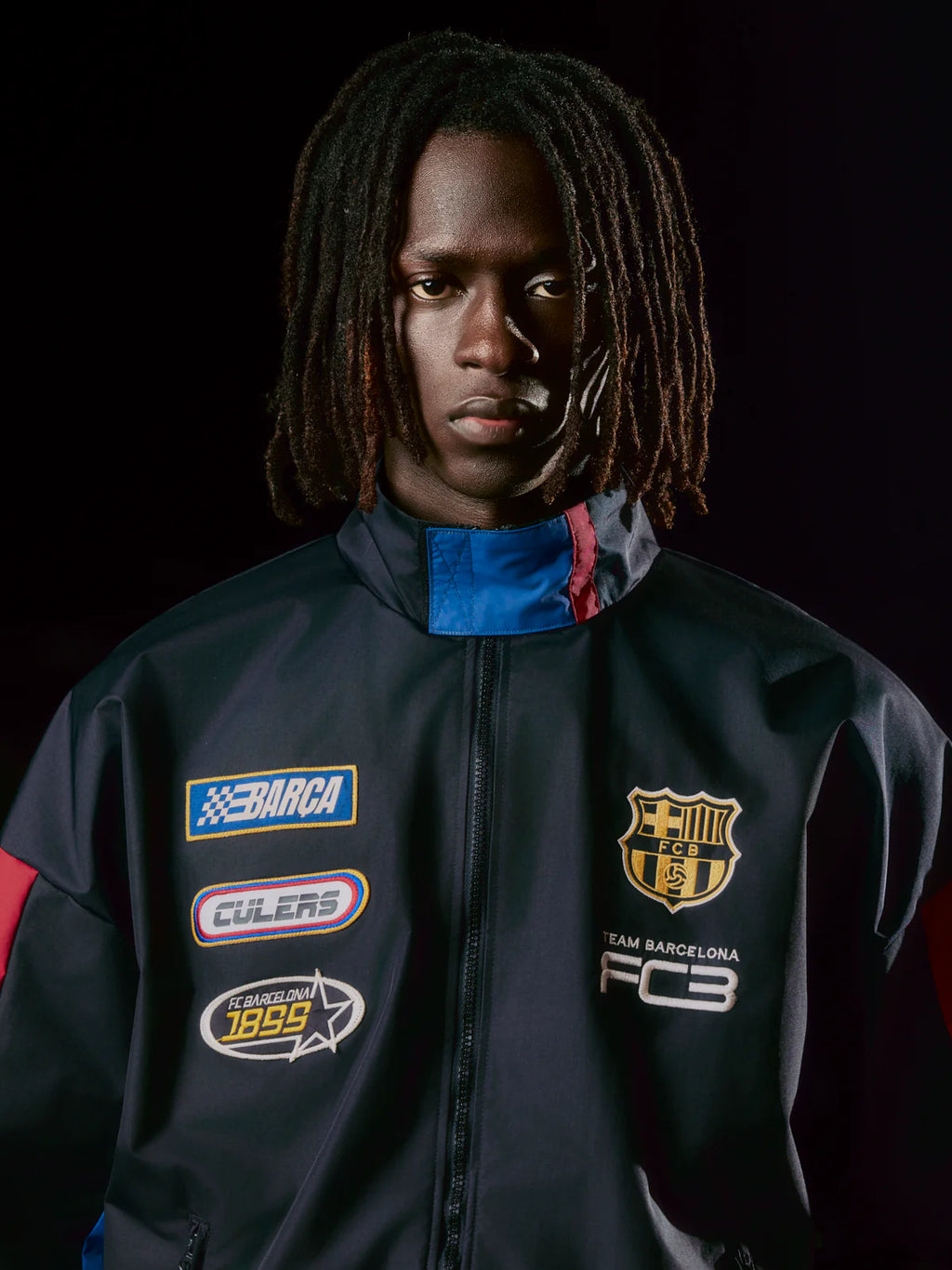 Light Jacket Antracite Racing Barça