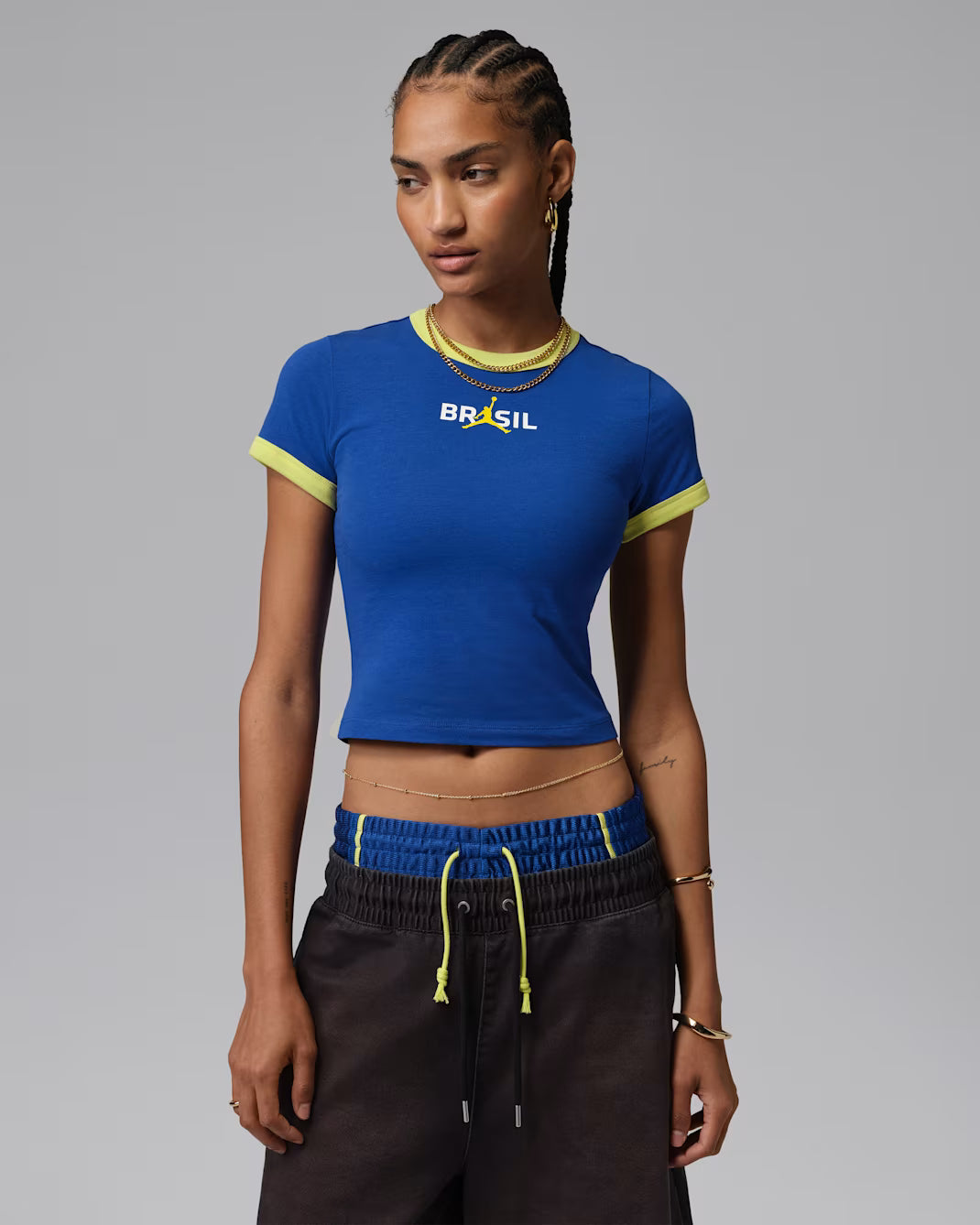 巴西 2026 短版上衣｜Brazil 2026 Tee