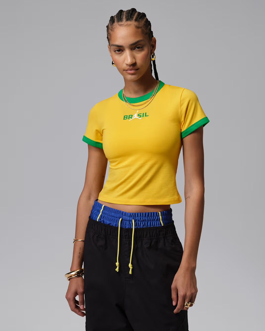 巴西 2026 短版上衣｜Brazil 2026 Tee