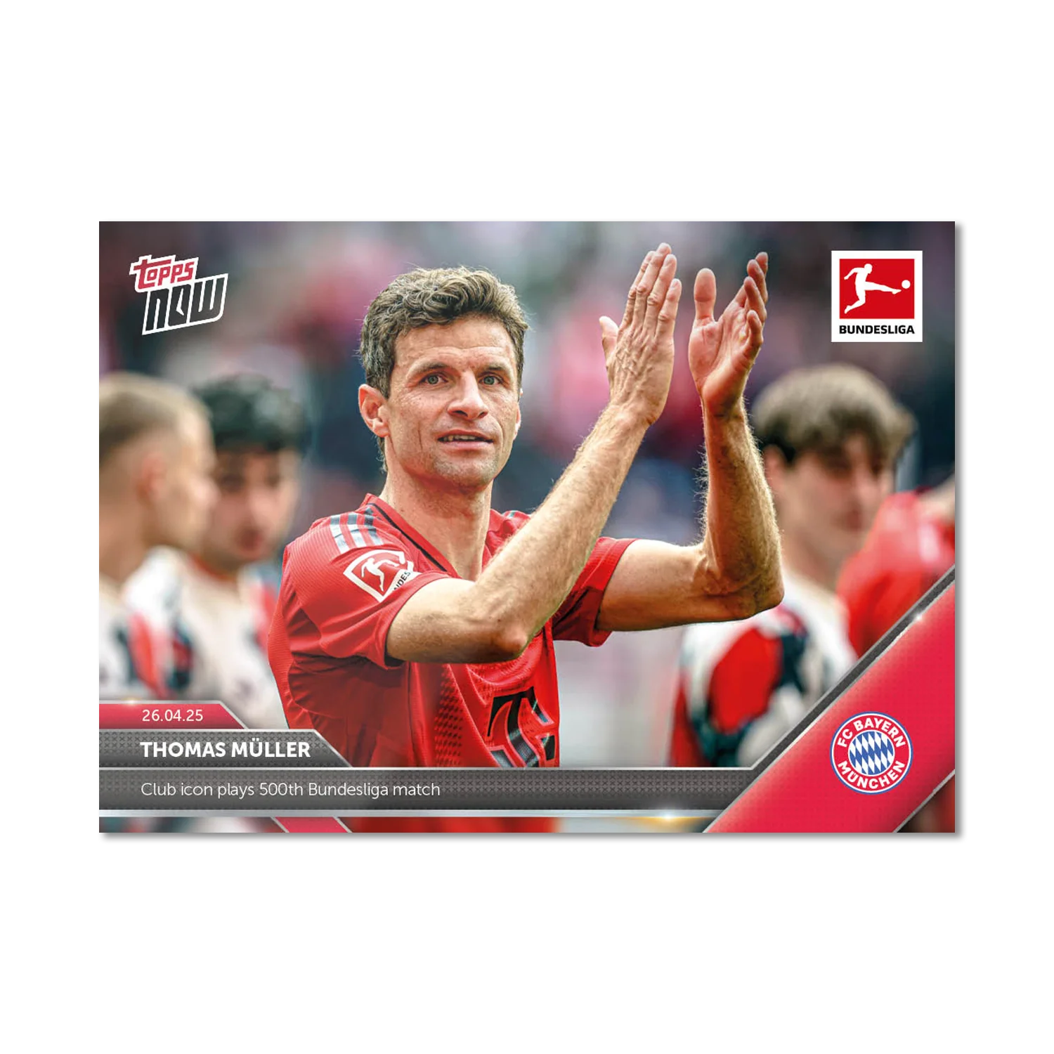 ToppsNow | Thomas Müller | 2024-25 Bundesliga | Card 176