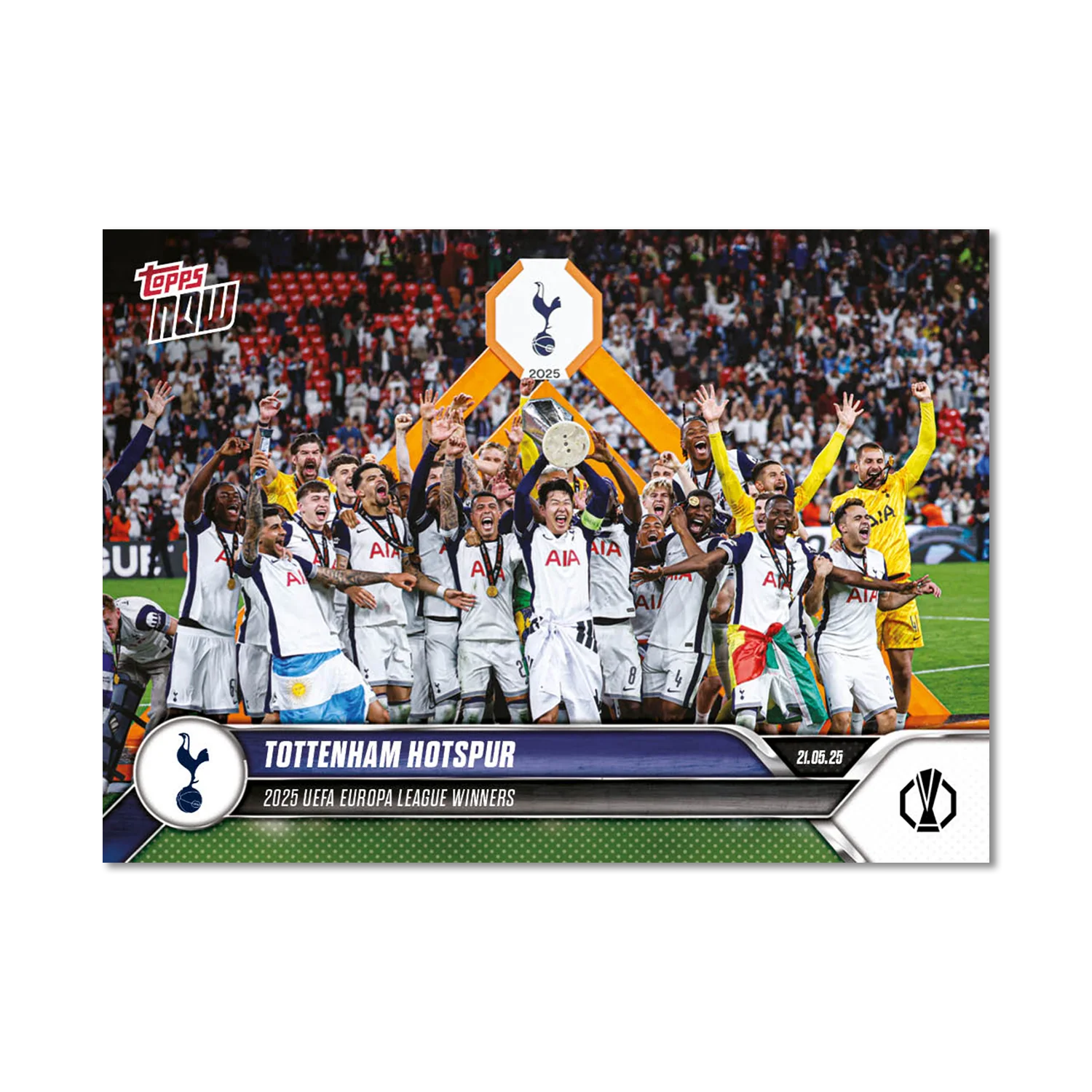 ToppsNow | Tottenham Hotspur | 2024-25 UEL | Card 34