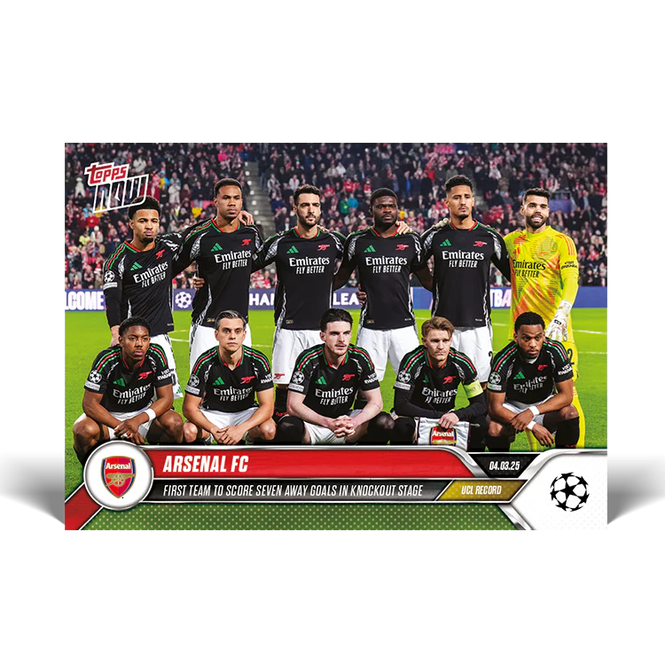 ToppsNow | Arsenal FC | 2024-25 UCL | Card 115