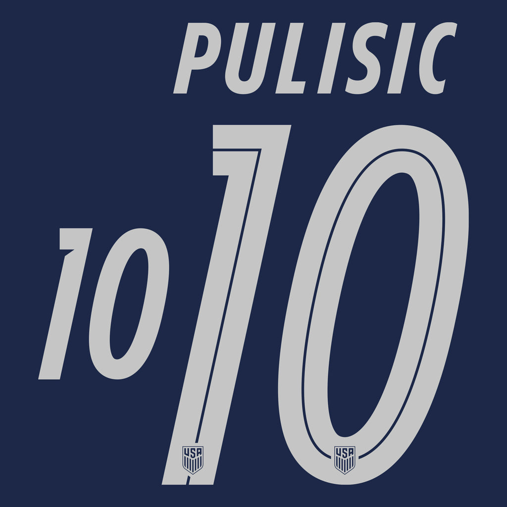 美國 2026 背號組 | USMNT 2026 Nameset