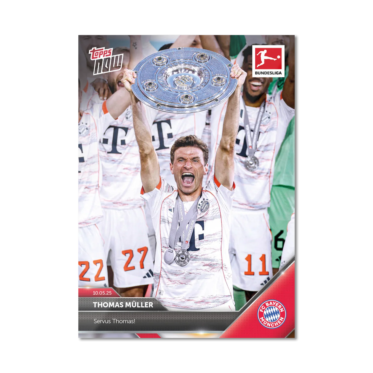ToppsNow | Thomas Müller | 2024-25 Bundesliga | Card 187