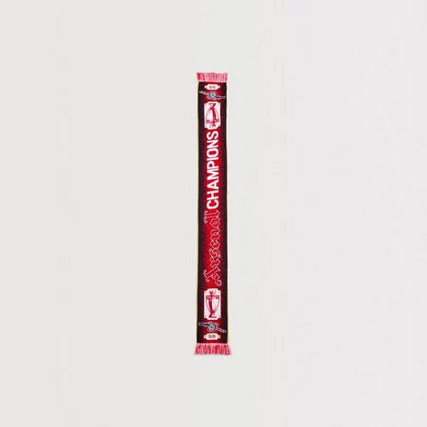 Arsenal Champions 25/26 Gothic Trophy Scarf