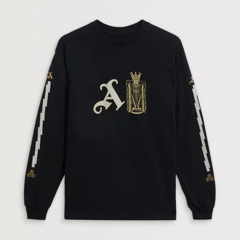 Arsenal Champions Trophy 25/26 Black Long Sleeved T-Shirt